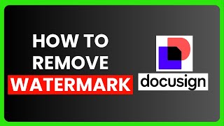 Celebrity How to Remove DocuSign Watermark Profile