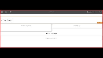 71. Editing editable template in AEM.