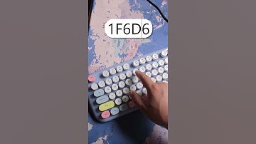 What’s Unicode 1F6D6? It’s Canoe! 🛶 #emoji #unicode #boating #shorts #msword #keyboard #asmr