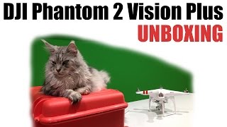 Unboxing DJI Phantom 2 Vision Plus Drone