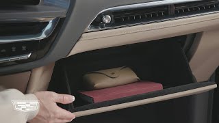 2024 Cadillac LYRIQ Quick Takes: Glovebox and Storage