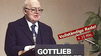 Friedrich Dürrenmatt: "Die Schweiz - ein Gefängnis" (Vollständige Rede!)