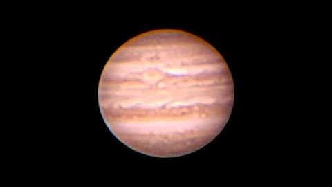 Time-Lapse: Io Transits Across Jupiter