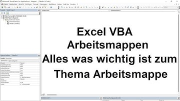 Excel VBA Lektion 9: Arbeitsmappen - Alles was wichtig ist zum Thema Arbeitsmappe