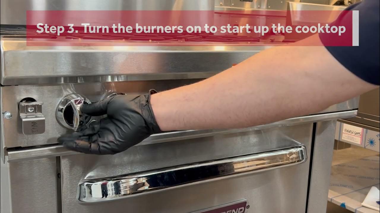 How to Start & Use a Southbend S Series Range - YouTube