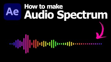After Effects how to make audio spectrum