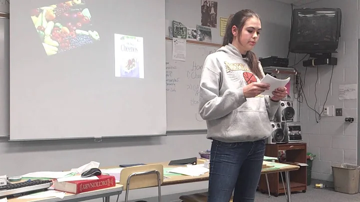 Marissa Baumgartner Persuasive Speech