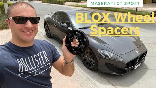 Maserati Granturismo Sport - BLOX 22/25mm Wheel Spacers Installation | Dave's Supercars