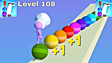 Stack Rider - All Levels Ball Gameplay Android, iOS ( Level 101 - 110 )
