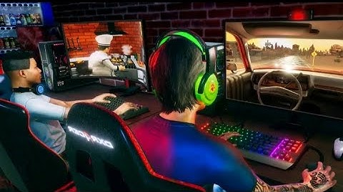 "Create Gaming Cafe Simulator Gameplay | Build Your Own Gaming Cafe | Hindi Walkthrough"