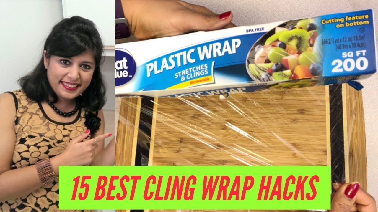 15 BEST CLING WRAP HACK, 15 BEST PLASTIC WRAP IN YOUR KITCHEN