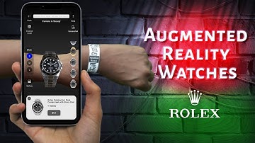 Augmented Reality Watches For Rolex | Exclusively Made for Showrooms | AppReal Watches