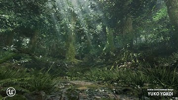 Deep Forest  with UE4 by Yuko Yokoi