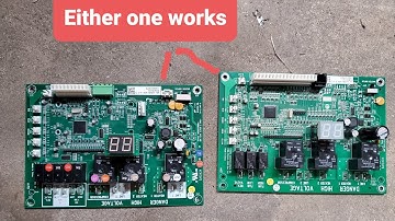 Replacing a board using a newer model or newer board with old model