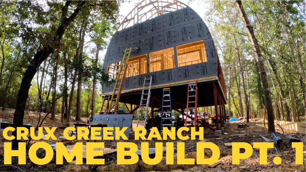 Arched Cabin Build Part 1- Jeremy & Gillian's XL24 x 40