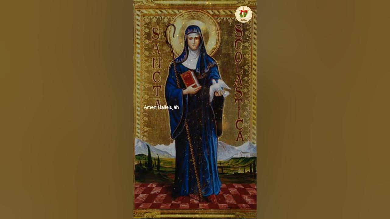 Miraculous Prayer to St Scholastica, Virgin | Saint of the Day | February 10 Miraculous Prayer to St Scholastica, Virgin | Saint of the Day | February 10