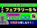 【フェブラリーステークス2026】過去データ9項目解析!!(競馬予想)