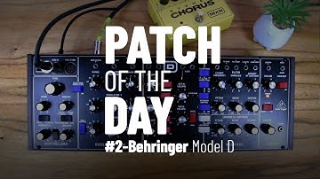 Patch of the day with the Model D - Bell Arp - #02