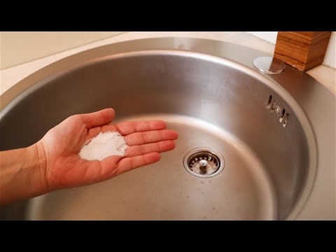 Kako očistiti odvode efikasno, na prirodan način / How to unclog a kitchen sink