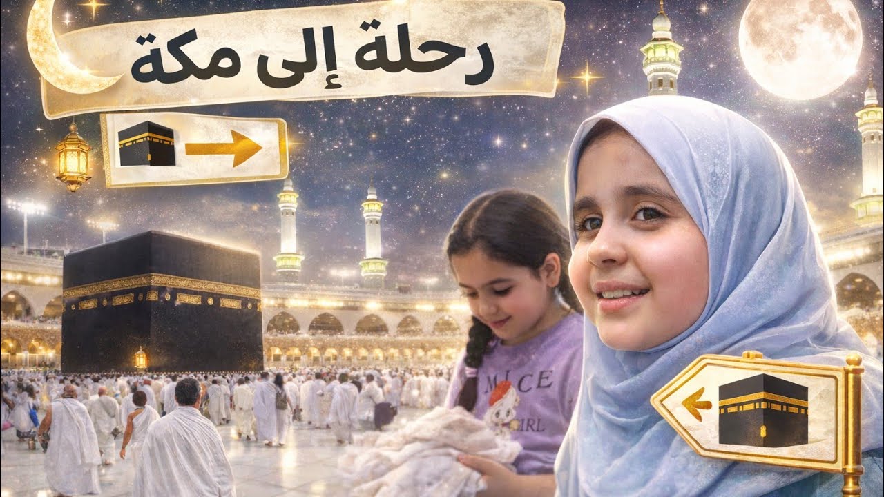 أول عمره لماريا وجوليا / رحله إلى مكه 🕋/ وحديقه حيوان الطائف 🐱