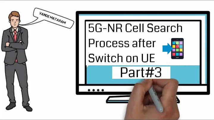 Part#3|5G-NR Cell Search Process in Stand alone mode - Part#3|SSB Search Process| After switch on
