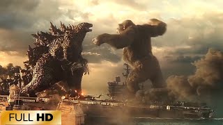 Kong vs Godzilla pelea en el barco - Godzilla vs Kong