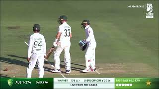 Marnus Labuschagne First Test Century Australia Vs Pakistan 2019 2020