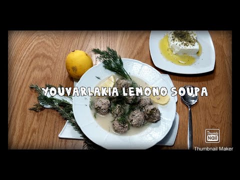 resep-cara-memasak-"youvarlakia-lemono-soupa-with-rice"||-Υουναρλακισ-λεμονατο-by-dimas-yunani