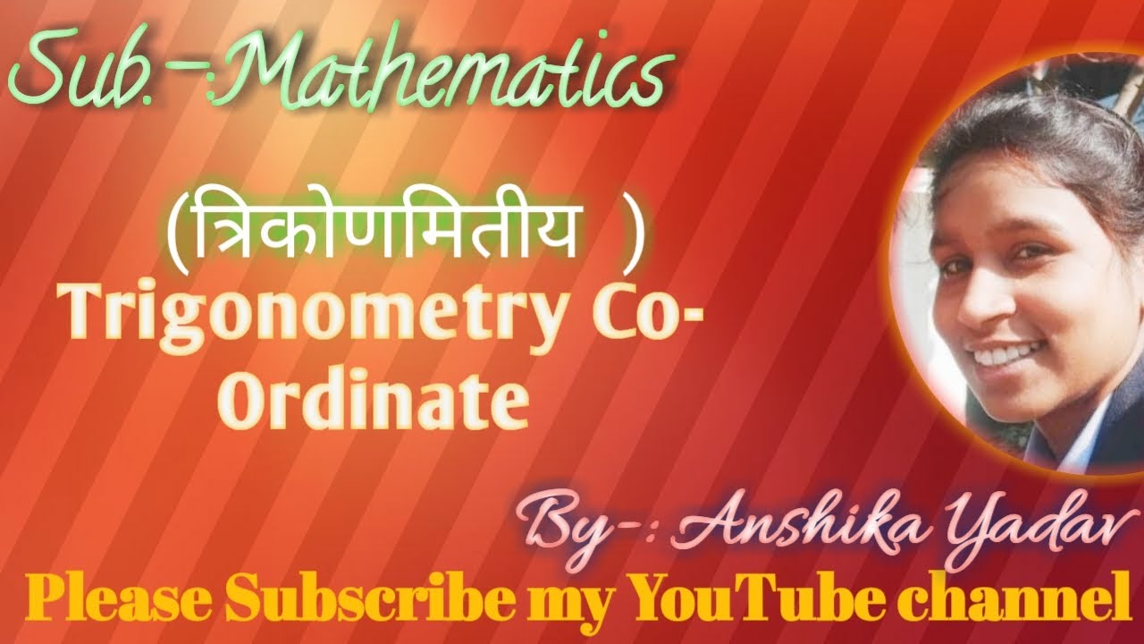 Trigonometry in mathematics basic concept formula an questions. - YouTube