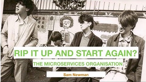 Rip It Up And Start Again? - Sam Newman