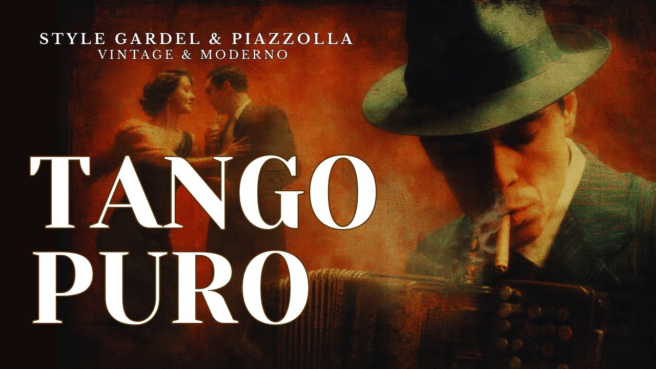 Tango Instrumental Vintage & Moderno 🎻 | Estilo Carlos Gardel y Astor Piazzolla