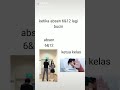 Pov : absen 6 & 12 lagi bucin 😌 |