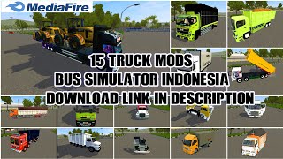 Bussid _ 15 truck mods for bus simulator Indonesia _bussid bus mod screenshot 5