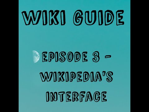 Уикипедия сайтының интерфейсін үйрену