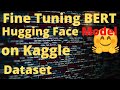 Fine tuning bertbaseuncased hugging face model on kaggle hate speech dataset  nlp
