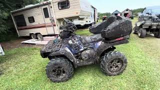 Muddy quad