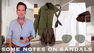Some Notes on Sandals