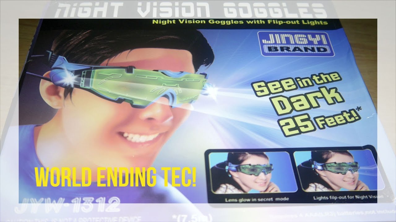 Night Vision Goggles Jingyu Brand JYW 1312. Unboxing 4K YouTube