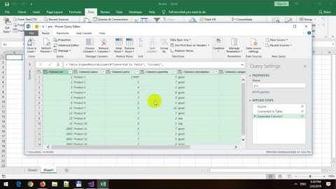 Import Data into Excel 2019 from Web API