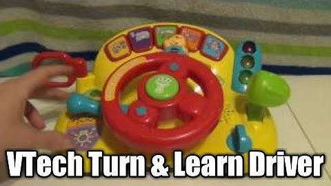 Birthday Idea - VTech Turn and Learn Driver Toy Review / Demo - 12 Months Toys