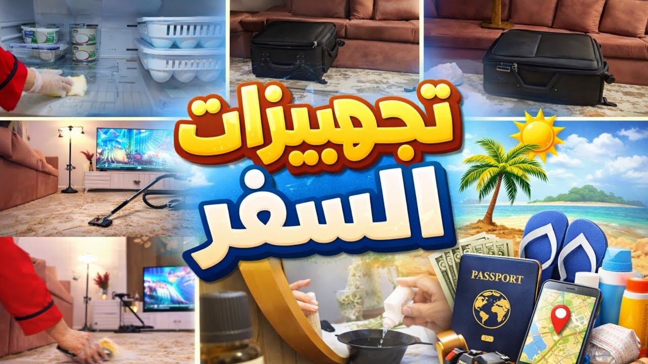 لحظات ما قبل السفر✈️|| خليط من المشاعر(شوق على توتر على حماس) اللهم لك الحمد💕