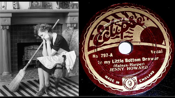 78 RPM  Jenny Howard  In My Little Bottom Drawer (...