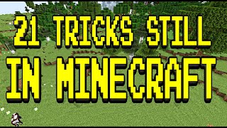 21 Tricks that STILL work in Minecraft!