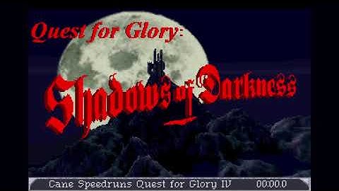 Quest for Glory IV: ScummVM Any% in 9:57 (Former WR)