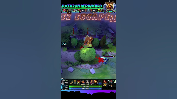 ⚔️EZ ESCAPE¡¡👍 [PATCH 7.39b] ⚔️👍Give it a LIKE if you like it. #dota2 #Topmmr  #dota2highlights