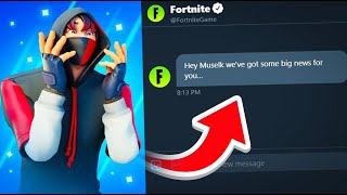 Fortnite sent me some HUGE news…