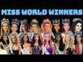 All miss world crowning winners 19512022  original footage