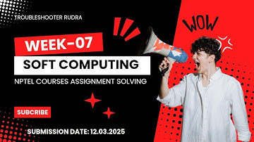 NPTEL SOFT COMPUTING TECHNIQUES WEEK 07 ASSIGNMENT SOLUTION |MARCH 2025|#nptelprogrammingsolution