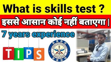 Unbelievable Facts Revealed About DRDO Skills Test 2023 - You Won