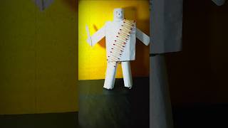 how to make a Ravan with cardboard || How we used to make Ravan